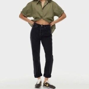 Aritzia Denim Forum BF High Rise Loose | Size 24